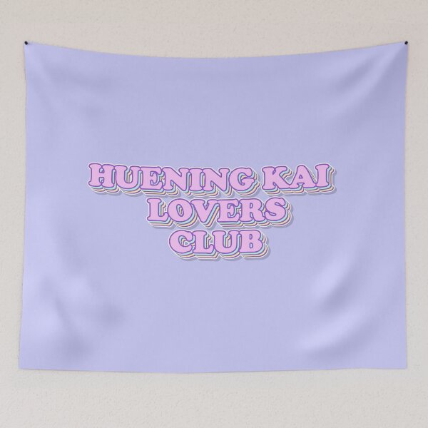 Item preview, Huening Kai Lovers Club Retro Aesthetic Typography Design designed and sold by smeraldosecrets.