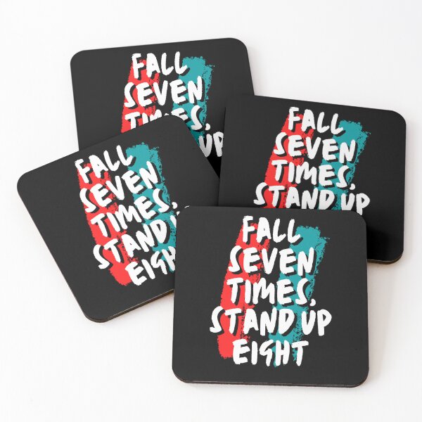 Item preview, Fall Seven Times, Stand Up Eight designed and sold by OliveStreetDesigns.