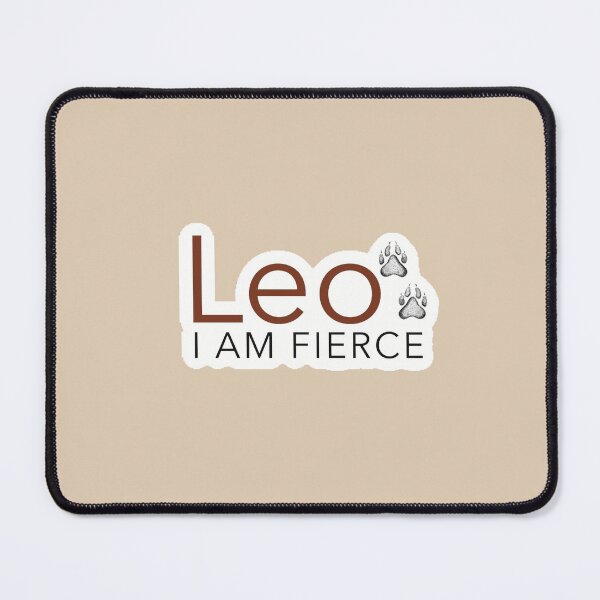 Item preview, Leo Affirmation Sticker | I AM Fierce | Custom Inspirational Name Sticker designed and sold by Thestudiosessionau.
