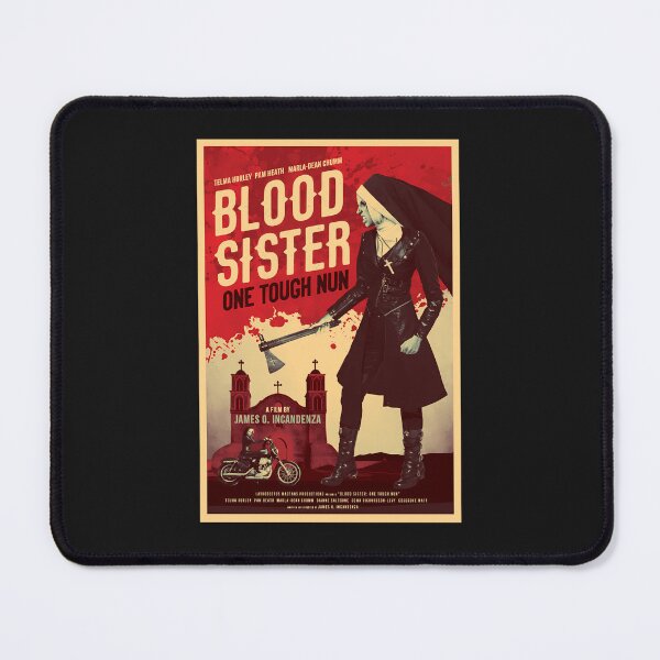 Item preview, Blood-Sister-One-Tough-Nun-Movie-Poster---Infinite-Jest---David-Foster-Wallace designed and sold by EfrenArmstrong6.