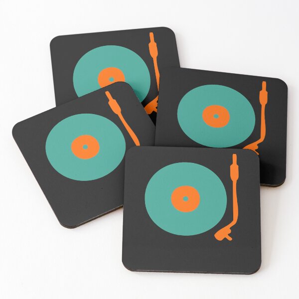 Item preview, Blue-Orange-Vinyl-Record-Turntable designed and sold by EfrenArmstrong6.