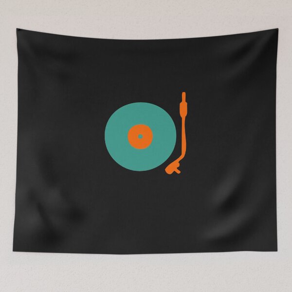 Item preview, Blue-Orange-Vinyl-Record-Turntable designed and sold by EfrenArmstrong6.