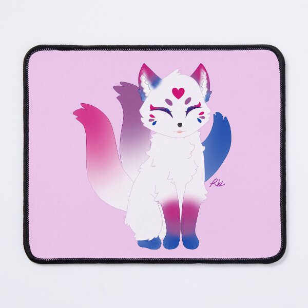 Item preview, Bi Pride Kitsune designed and sold by Royal-Art.