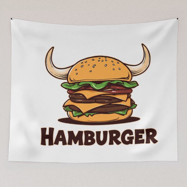 Artikelvorschau, Bull Horn Hamburger entworfen und verkauft von LKozerski.