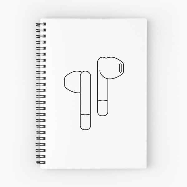 Item preview, Wireless Earbuds Headphones Line Art designed and sold by THP Creative.