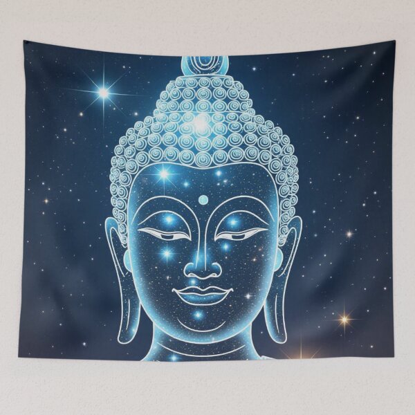 Item preview, Cosmic Buddha Head - 13 designed and sold by TantricBuddha.