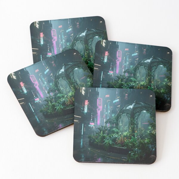 Item preview, Cyberpunk Oasis designed and sold by ThinkOTB.