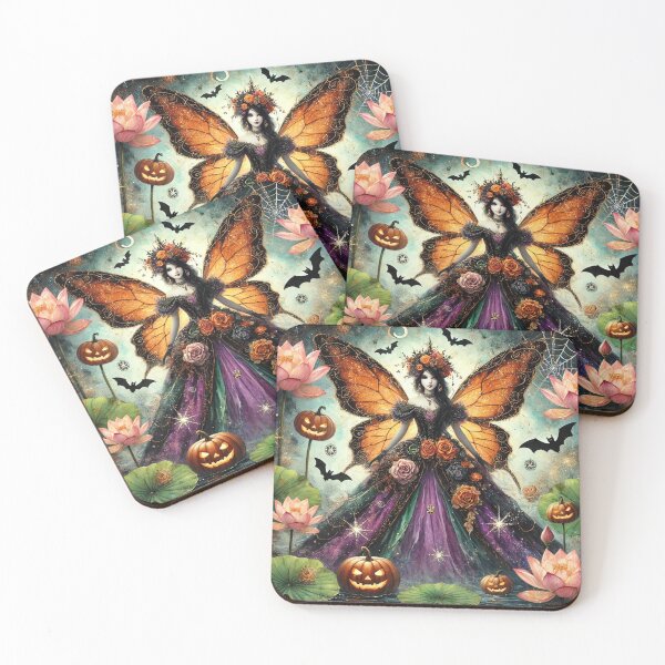 Item preview, Seraphina Noctura - Enchanted All Hallows’ Bloom designed and sold by Dream Bloom Gallery.