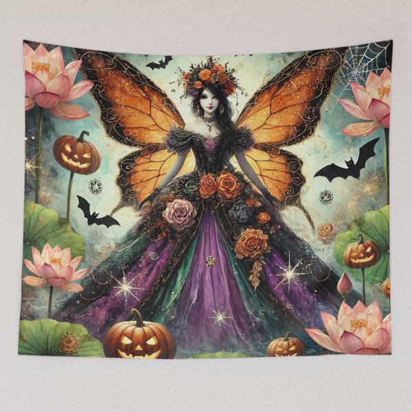 Item preview, Seraphina Noctura - Enchanted All Hallows’ Bloom designed and sold by Oonward2021.