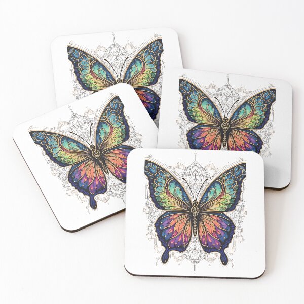 Item preview, Rainbow Dream Butterfly designed and sold by VibeTCreations.