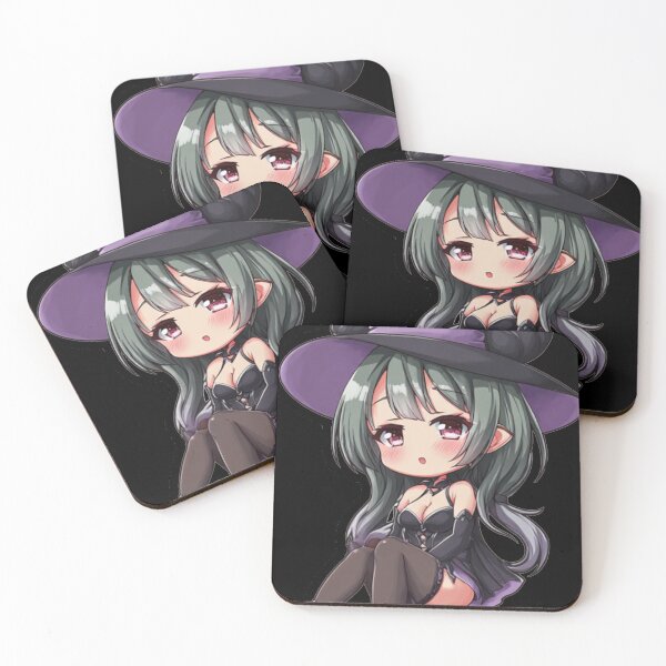 Item preview, Chibi anime Witch designed and sold by RedPandi art.
