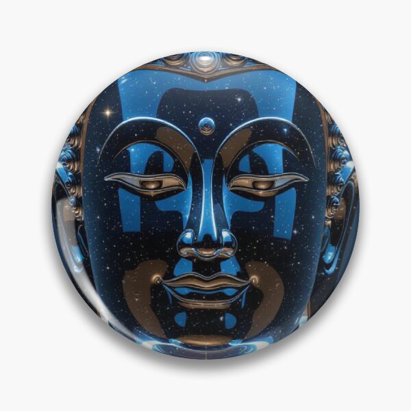 Item preview, Cosmic Buddha Head - 14 designed and sold by TantricBuddha.