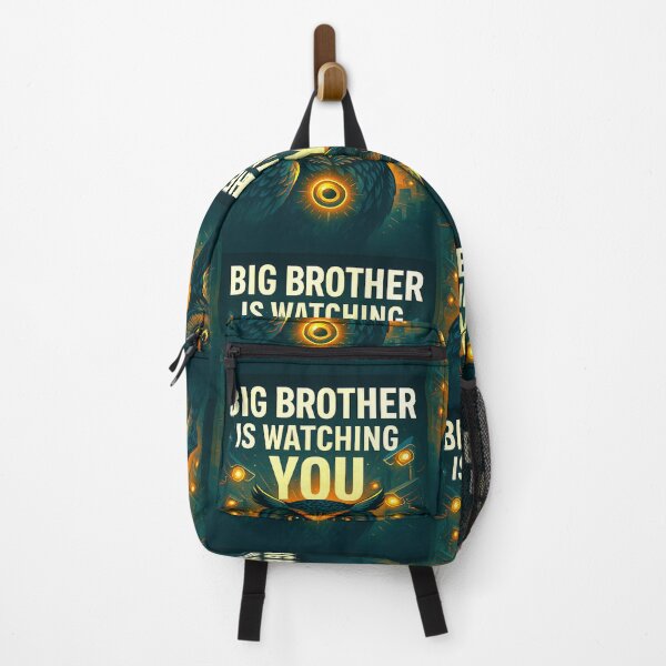 Item preview, Big Brother Is Watching You – Dystopian Owl Surveillance Art Poster designed and sold by ReyDeLaCalle.