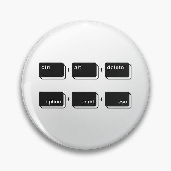 Item preview, Force Quit Ctrl Alt Delete PC And Mac Keys designed and sold by THP Creative.