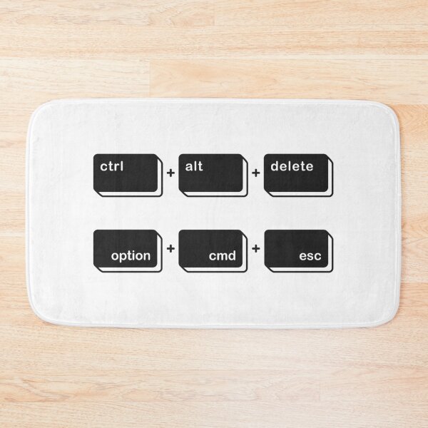 Item preview, Force Quit Ctrl Alt Delete PC And Mac Keys designed and sold by THP Creative.