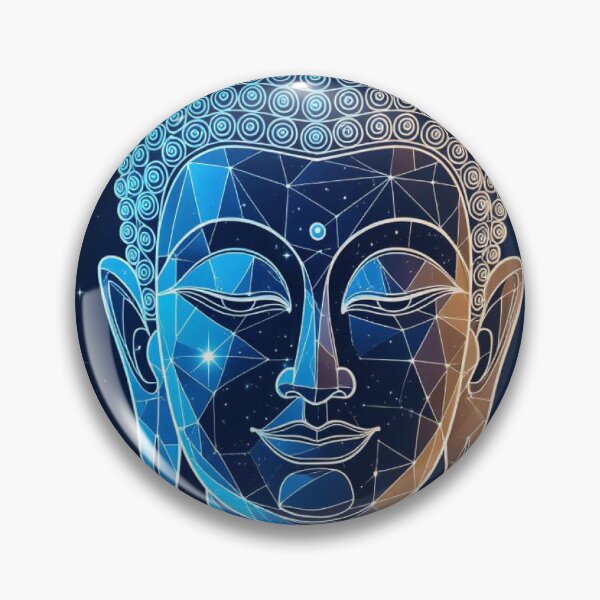 Item preview, Cosmic Buddha Head - 15 designed and sold by TantricBuddha.