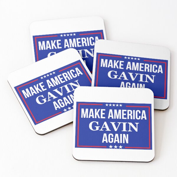 Item preview, Make America Gavin Again  designed and sold by INFINITYGUY ⭐⭐⭐⭐⭐.