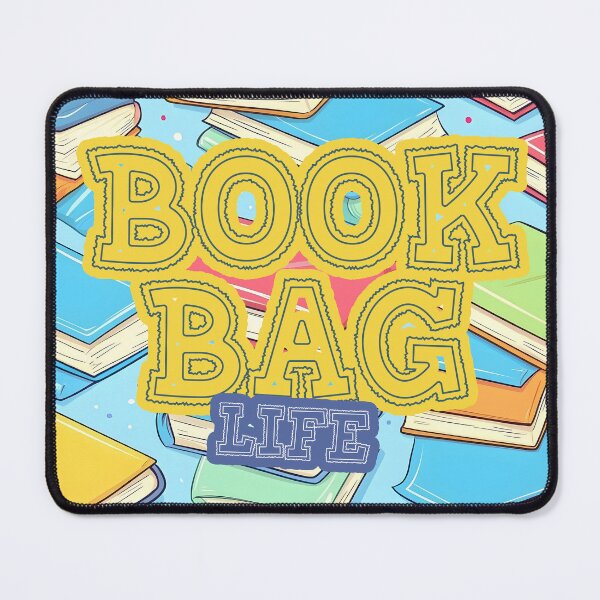 Item preview, BOOK BAG LIFE designed and sold by alegnacreates.