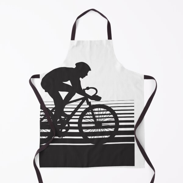 Item preview, A Silhouette Of Two Riders On Bicycles designed and sold by Vector-Artist.