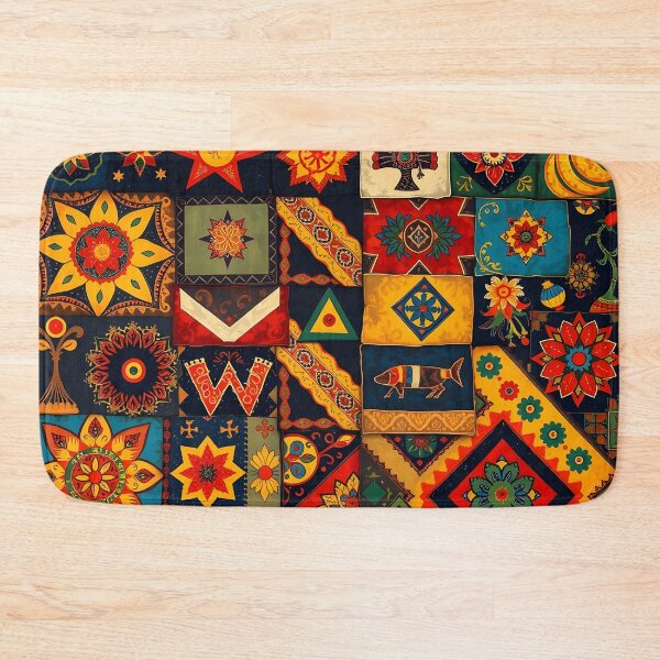 Item preview, Quilts Pattren Hspanic Cultur Theme - Hispanic Theme Quilts Lovers designed and sold by Wiss2Arts.