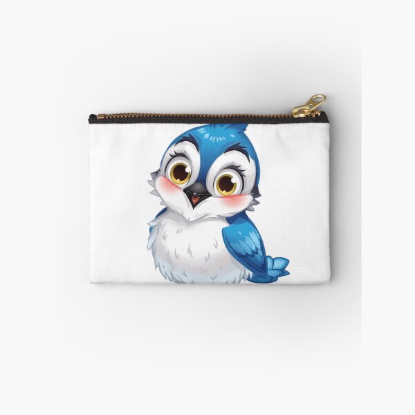 Item preview, Baby Mordecai – Cute Kawaii Blue Bird Chibi Cartoon designed and sold by Taha Art Designs.