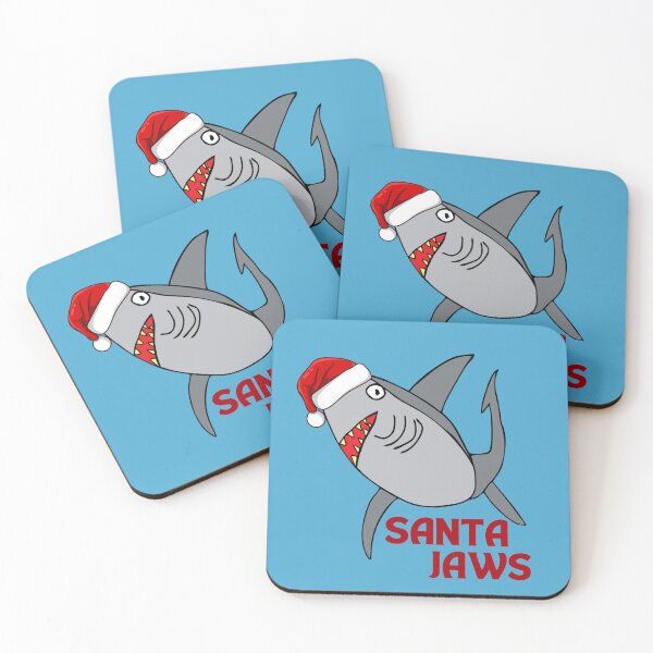 Item preview, Santa Jaws Christmas Shark by Everything Eli designed and sold by EverythingEli.