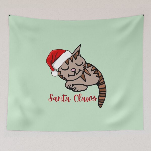 Item preview, Gary the Cat Santa Claws by Everything Eli designed and sold by EverythingEli.
