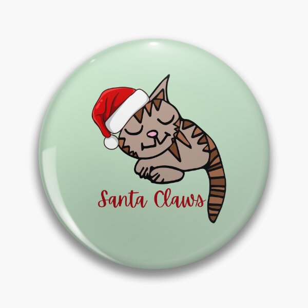 Item preview, Gary the Cat Santa Claws by Everything Eli designed and sold by EverythingEli.