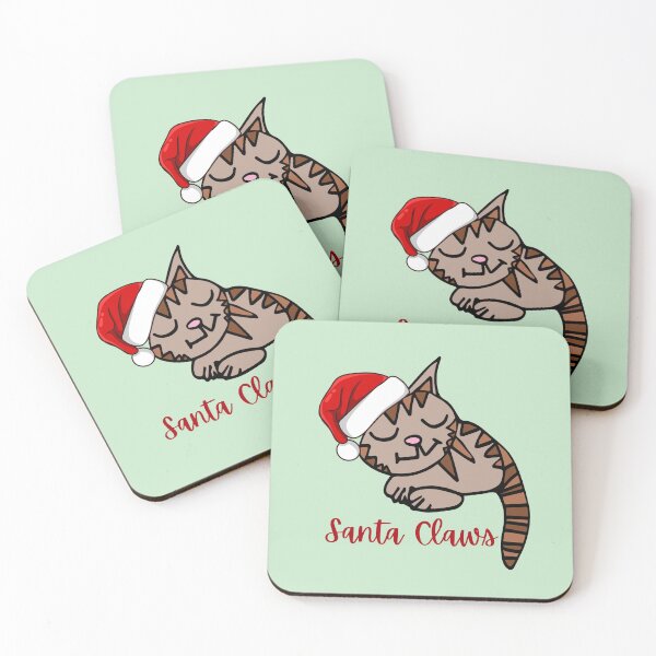 Item preview, Gary the Cat Santa Claws by Everything Eli designed and sold by EverythingEli.