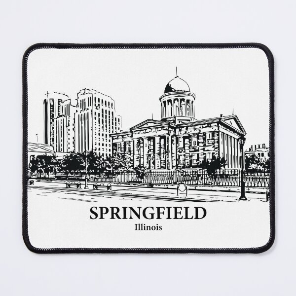 Item preview, Springfield - Illinois designed and sold by Lakeric Cityscapes.