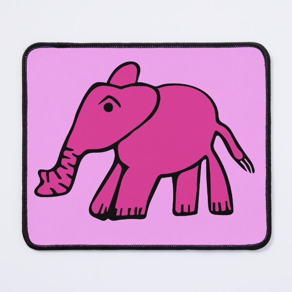 Item preview, Gerty the Purple Elephant (Purple Background) by Everything Eli designed and sold by EverythingEli.