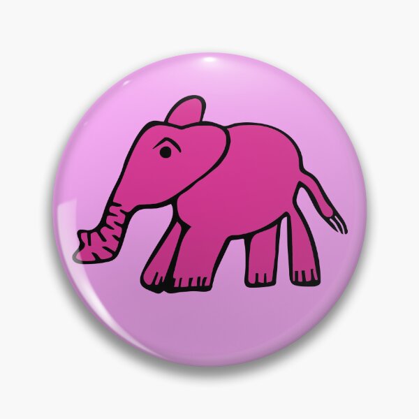 Item preview, Gerty the Purple Elephant (Purple Background) by Everything Eli designed and sold by EverythingEli.