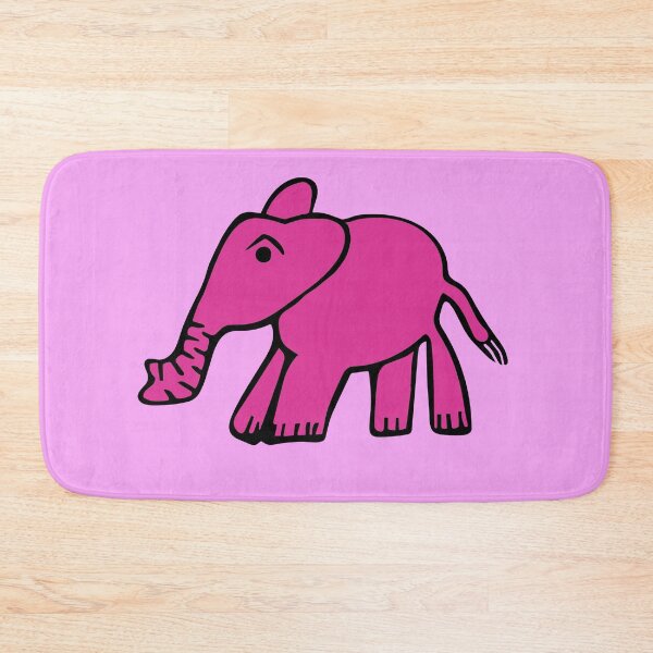 Item preview, Gerty the Purple Elephant (Purple Background) by Everything Eli designed and sold by EverythingEli.