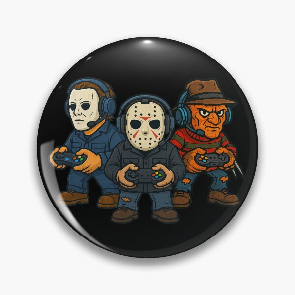 Item preview, 1980's Horror Gamer Trio designed and sold by creativehive.