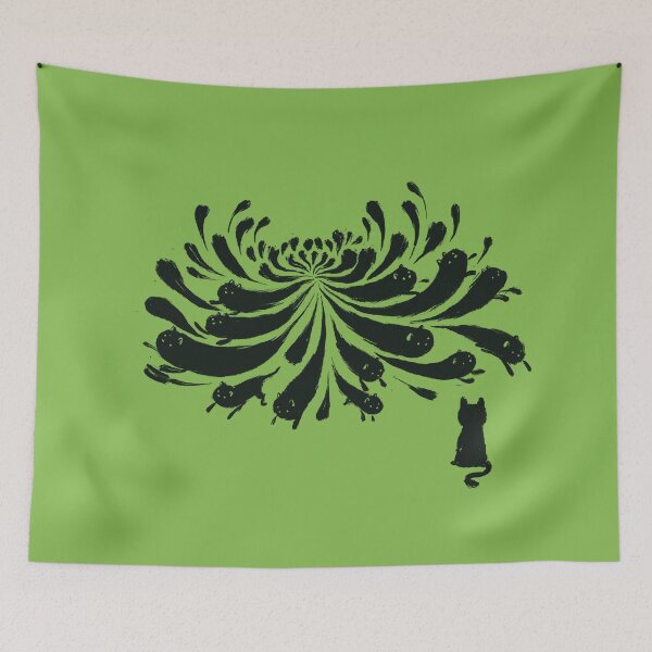 Item preview, Flor de gato pintada por Tobe Fonseca designed and sold by Tobe Fonseca®.