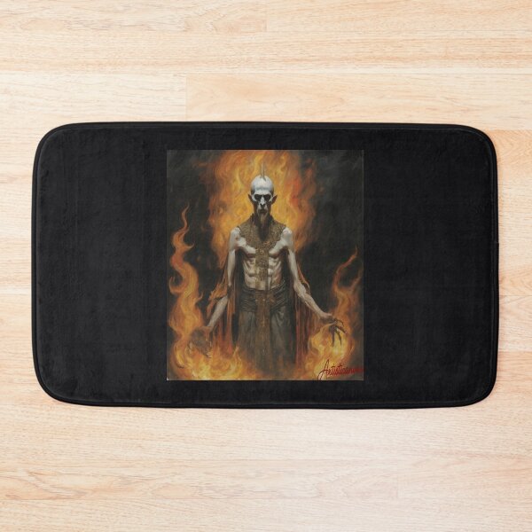 Item preview, "Nergal of Behemoth: Dark and Mystical Presence" designed and sold by Artisticanvas.