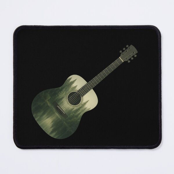 Item preview, Forest Landscape Acoustic Guitar designed and sold by optimusprime39.
