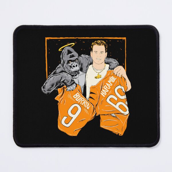Item preview, The Cincinnati Jersey Swap Joe Burrow And Harambe designed and sold by DannyOKeefe.
