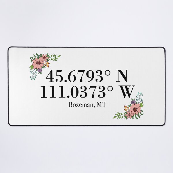 Item preview, Bozeman, MT Coordinates designed and sold by mynameisliana.