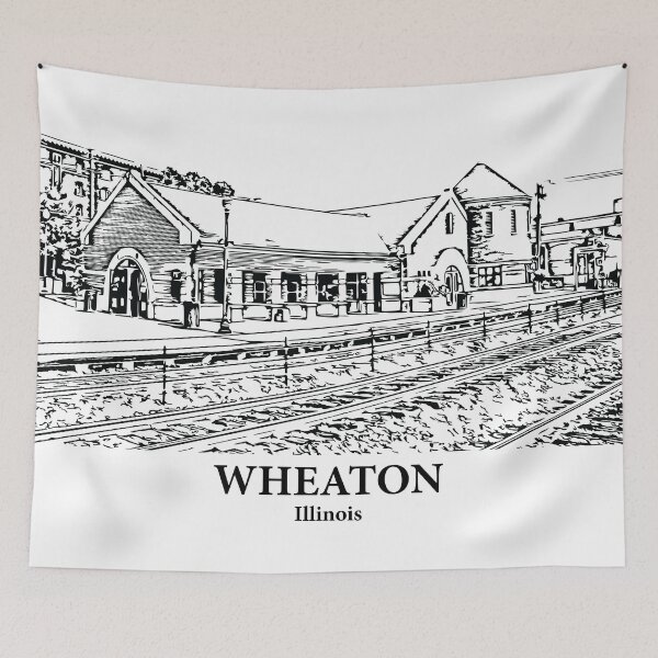 Item preview, Wheaton - Illinois designed and sold by Lakeric Cityscapes.