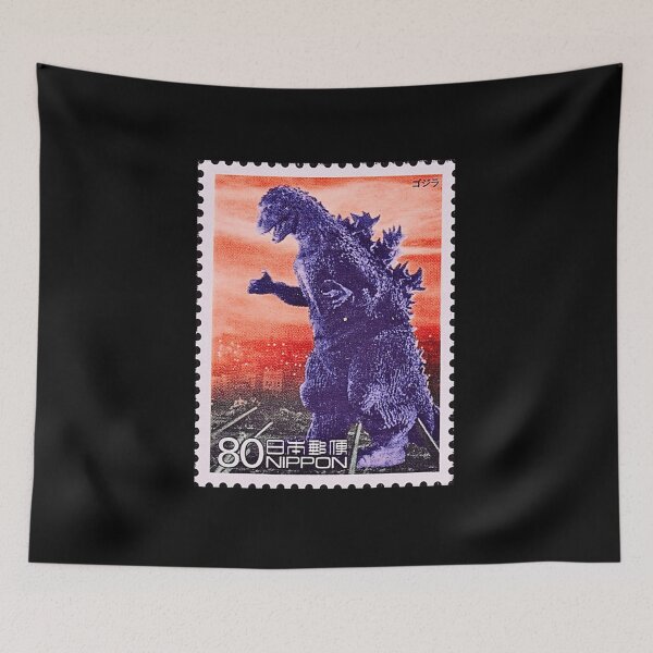 Item preview, Postal Stamp Nippon Gojira designed and sold by Tabatrnton.