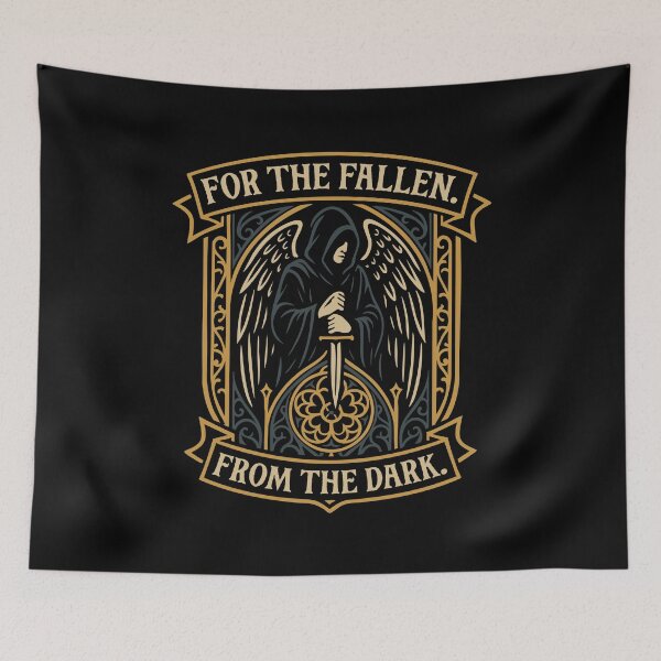 Item preview, For the Fallen From the Dark Wargaming designed and sold by pixeptional.