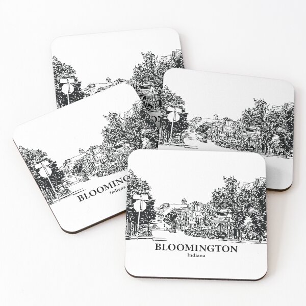 Item preview, Bloomington - Indiana designed and sold by Lakeric Cityscapes.