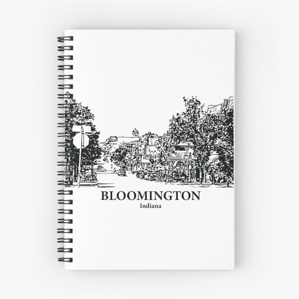 Item preview, Bloomington - Indiana designed and sold by Lakeric Cityscapes.
