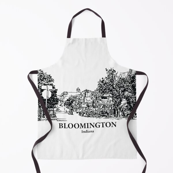 Item preview, Bloomington - Indiana designed and sold by Lakeric Cityscapes.