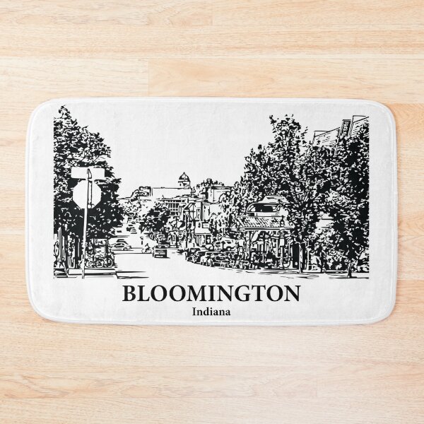 Item preview, Bloomington - Indiana designed and sold by Lakeric Cityscapes.
