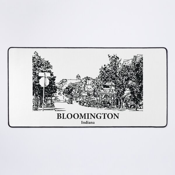 Item preview, Bloomington - Indiana designed and sold by Lakeric Cityscapes.
