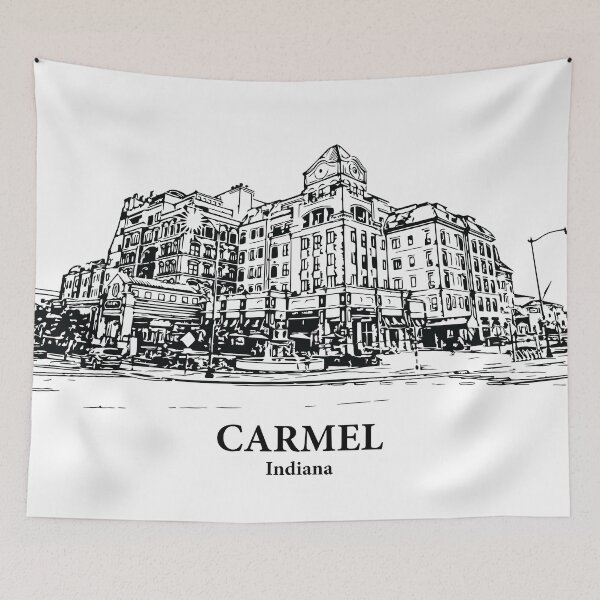 Item preview, Carmel - Indiana designed and sold by Lakeric Cityscapes.