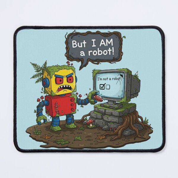 Item preview, An Ironic Twist on a Digital Dilemma designed and sold by kornkobart.