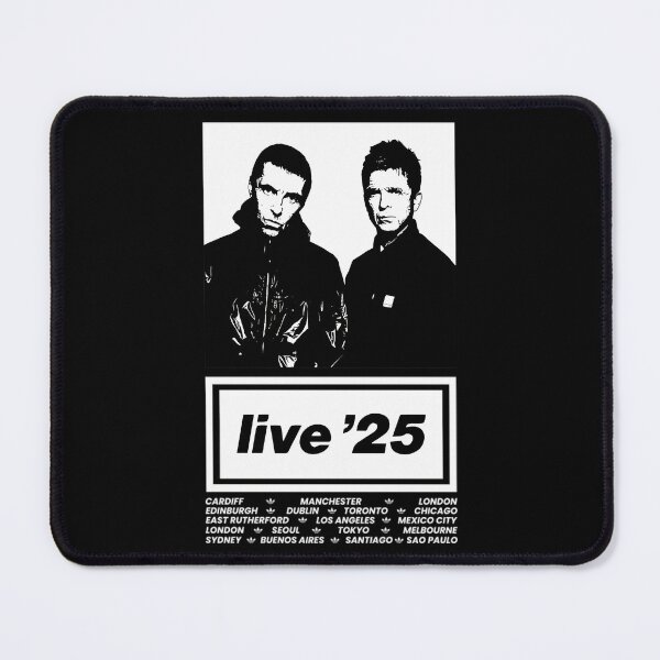 Item preview, Oasis Live '25 Tour Fan Art Band Music designed and sold by DannyOKeefe.